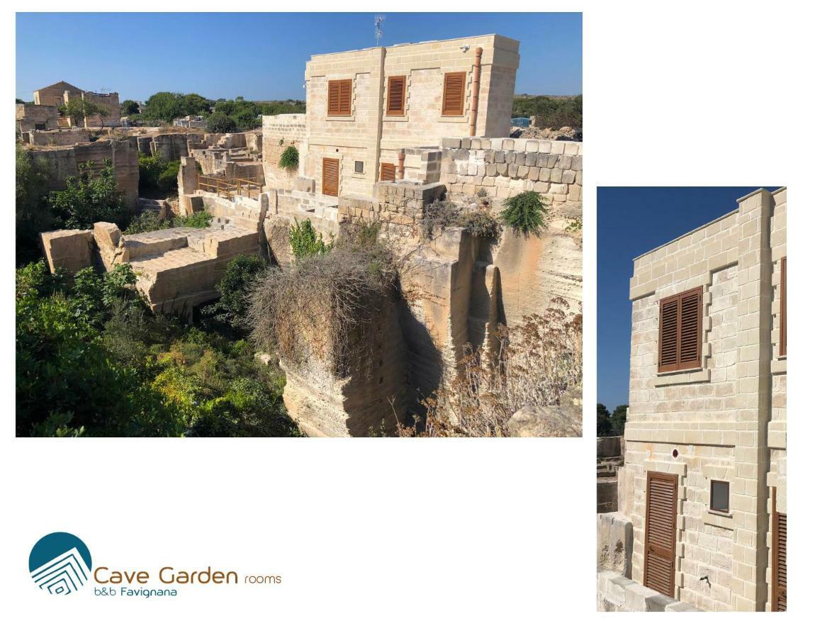 Cave Garden Rooms Favignana Exterior photo